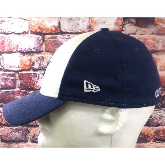 Dallas Cowboys New Era NFL Cap With Star Logo & Embroidered Back Text Navy/White - Picture 4 of 8